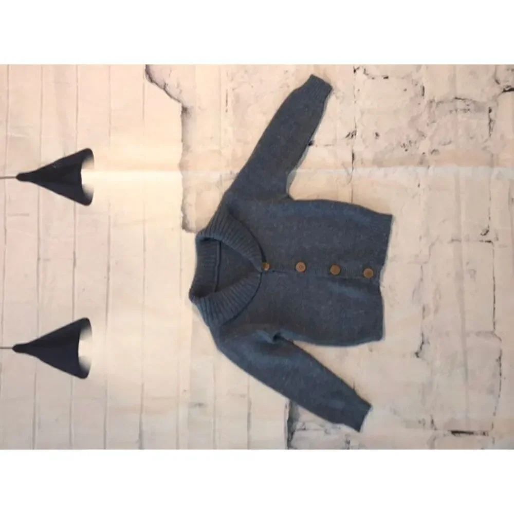 Blue Cardigan & oshkosh jacket 12M